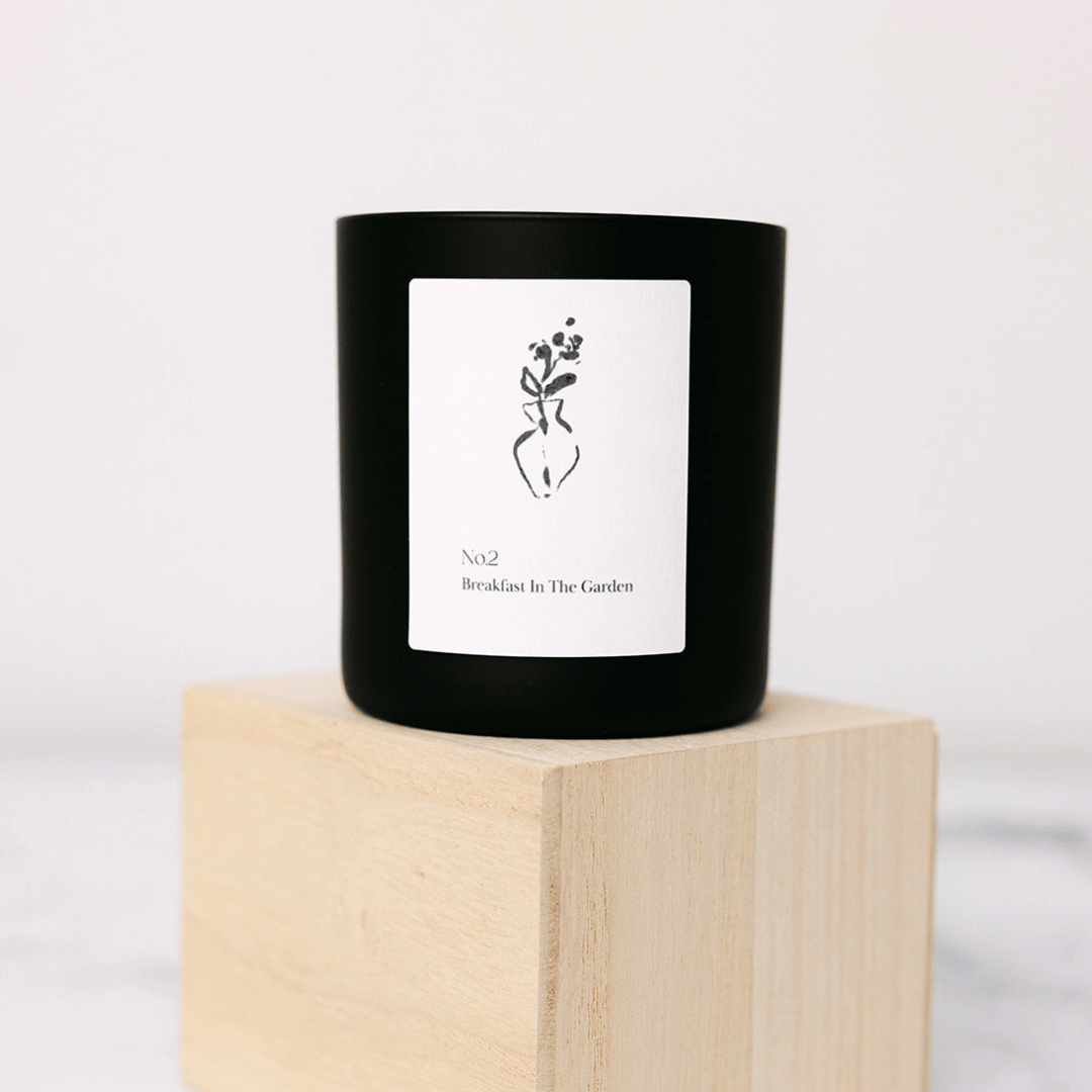 No. 2  Breakfast In The Garden (Swiss Alps) Candle | Lucky Owl - Renee Lane Company