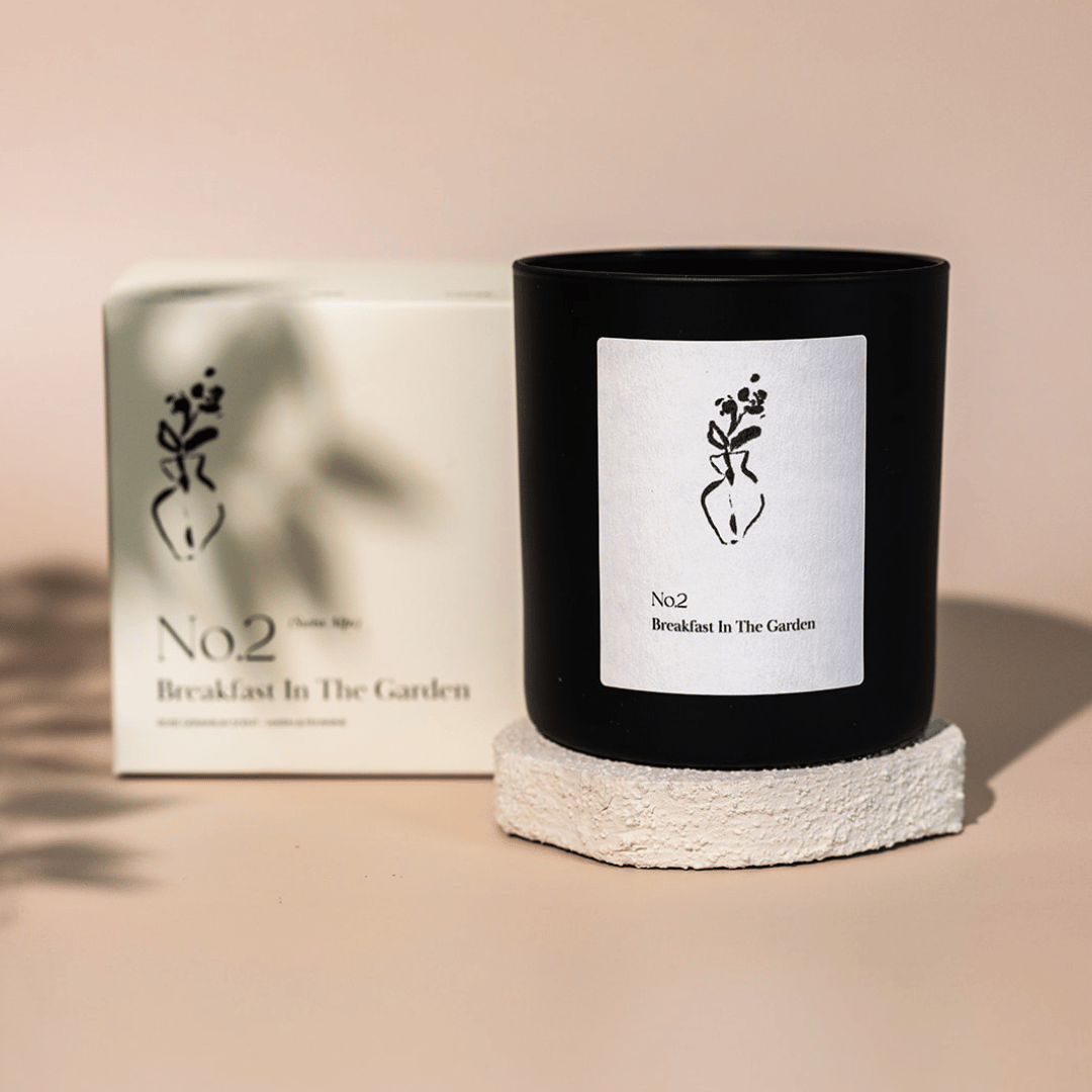 No. 2  Breakfast In The Garden (Swiss Alps) Candle | Lucky Owl - Renee Lane Company