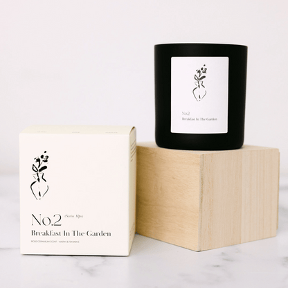 No. 2  Breakfast In The Garden (Swiss Alps) Candle | Lucky Owl - Renee Lane Company