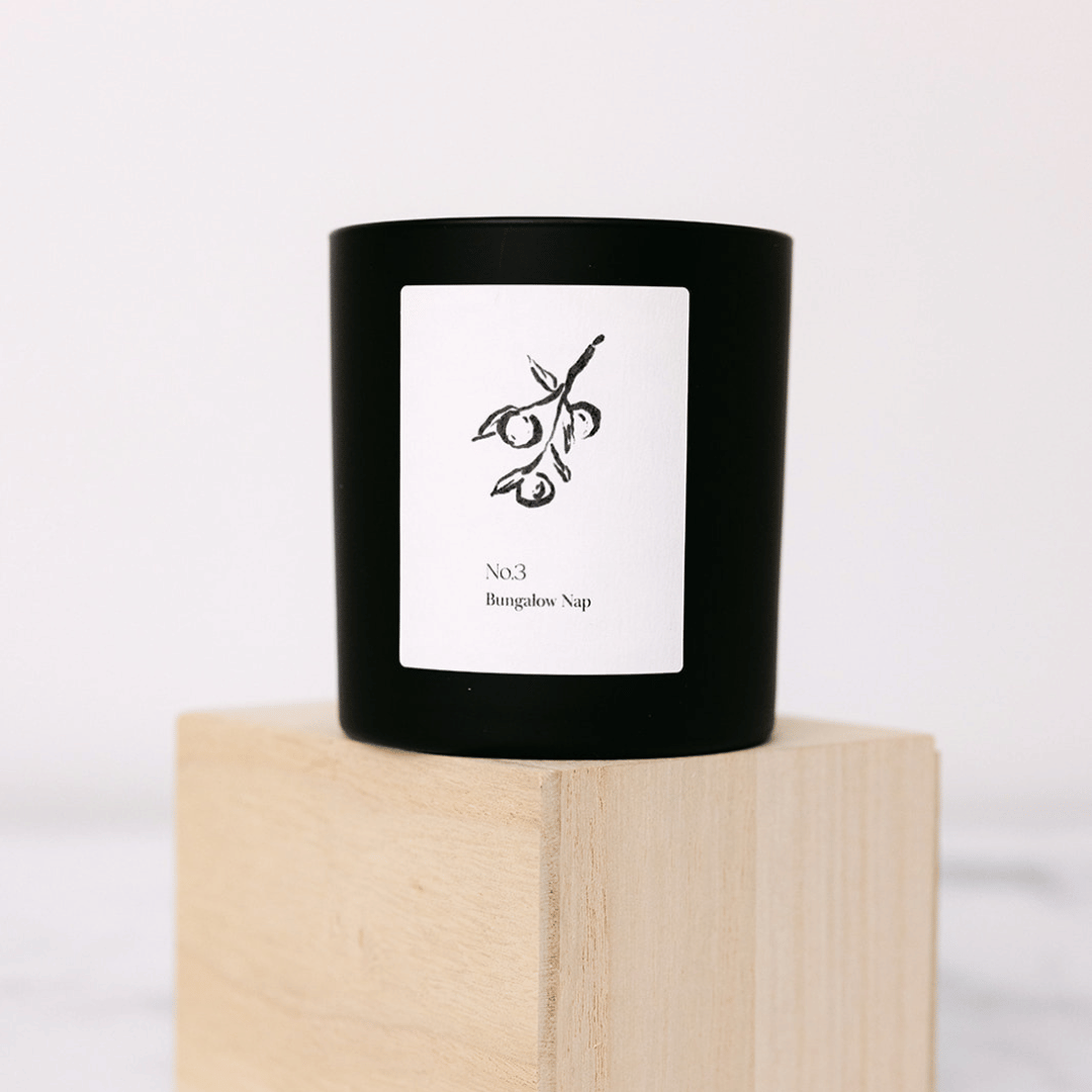No. 3 Bungalow Nap (Fiji) Candle | Lucky Owl - Renee Lane Company