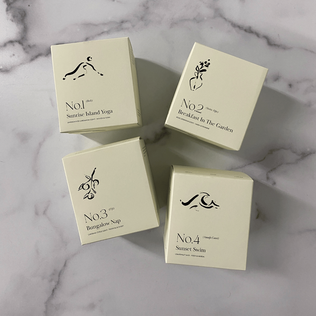 No. 3 Bungalow Nap (Fiji) Candle | Lucky Owl - Renee Lane Company