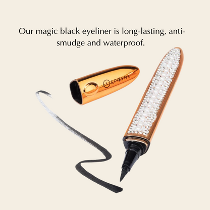 No-Glue Lash Kit – Waterproof Liner, Reusable Lashes & Vegan Formula - Renee Lane Company