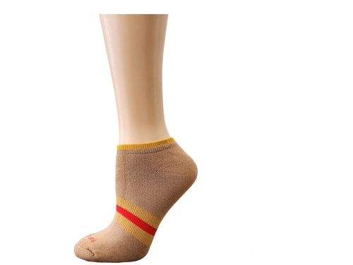 No Show Cushioned Ankle Socks with Arch Support for Women - Renee Lane Company