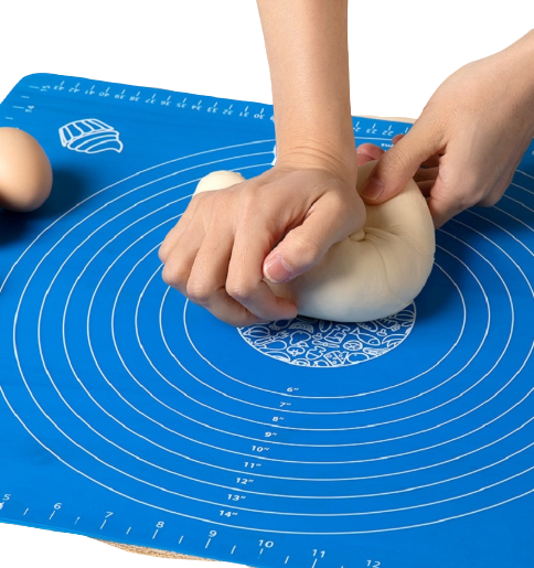 Non-Stick Silicone Dough Rolling Mat Sheet, Kneading Rolling Baking Pad with Measurement Scale Pastry Baking Mat Tool - Renee Lane Company