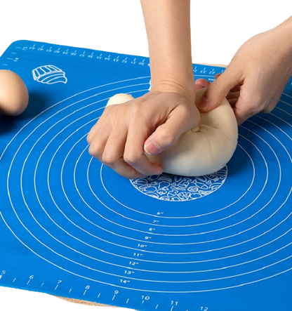 Non-Stick Silicone Dough Rolling Mat Sheet, Kneading Rolling Baking Pad with Measurement Scale Pastry Baking Mat Tool - Renee Lane Company