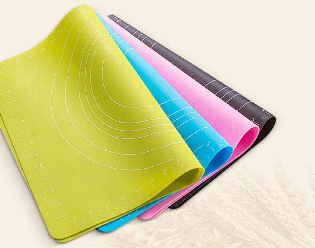 Non-Stick Silicone Dough Rolling Mat Sheet, Kneading Rolling Baking Pad with Measurement Scale Pastry Baking Mat Tool - Renee Lane Company