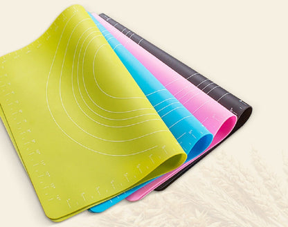 Non-Stick Silicone Dough Rolling Mat Sheet, Kneading Rolling Baking Pad with Measurement Scale Pastry Baking Mat Tool - Renee Lane Company