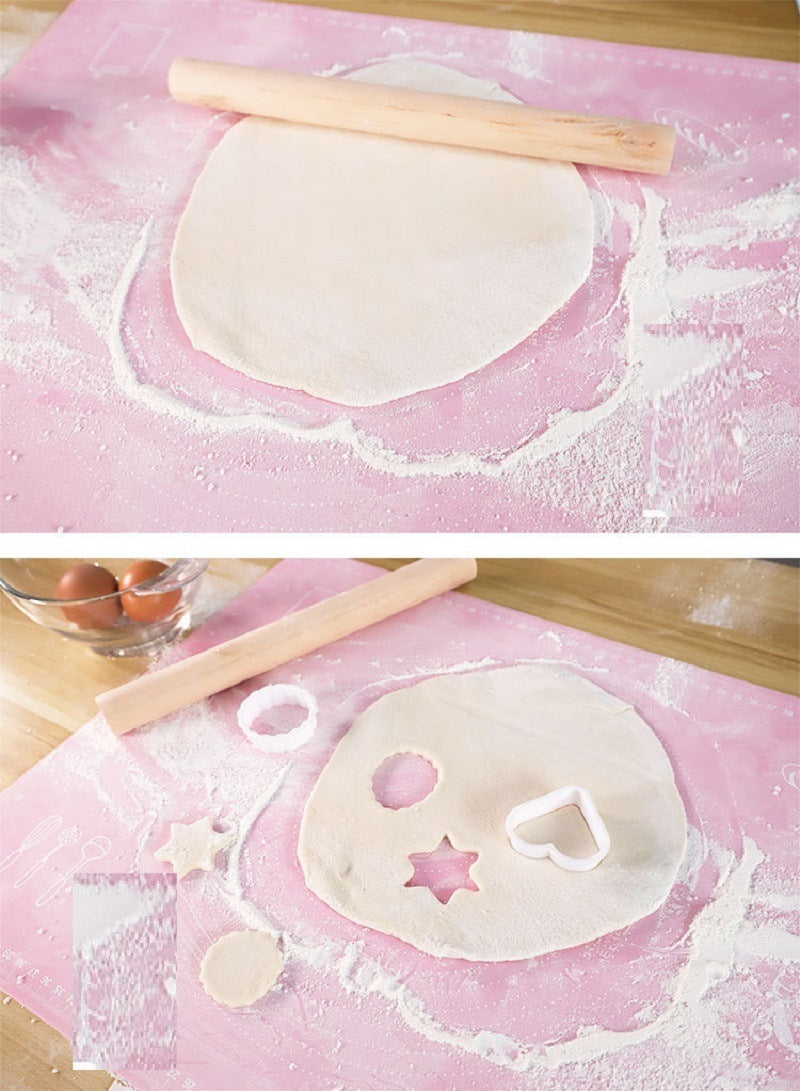 Non-Stick Silicone Dough Rolling Mat Sheet, Kneading Rolling Baking Pad with Measurement Scale Pastry Baking Mat Tool - Renee Lane Company