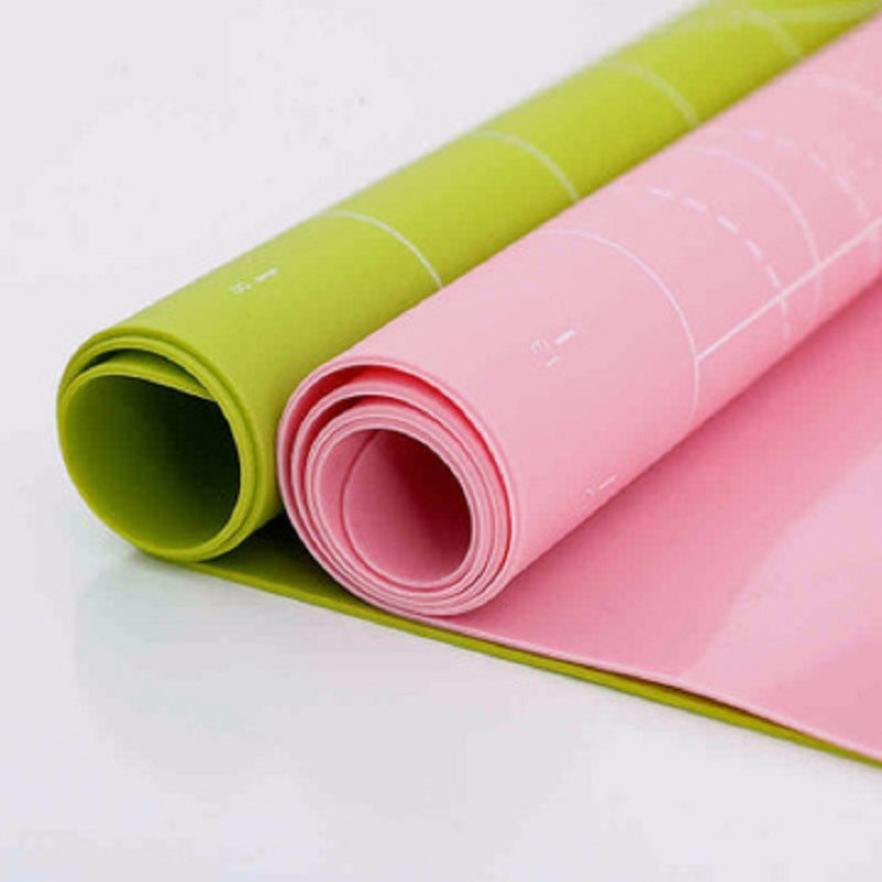 Non-Stick Silicone Dough Rolling Mat Sheet, Kneading Rolling Baking Pad with Measurement Scale Pastry Baking Mat Tool - Renee Lane Company