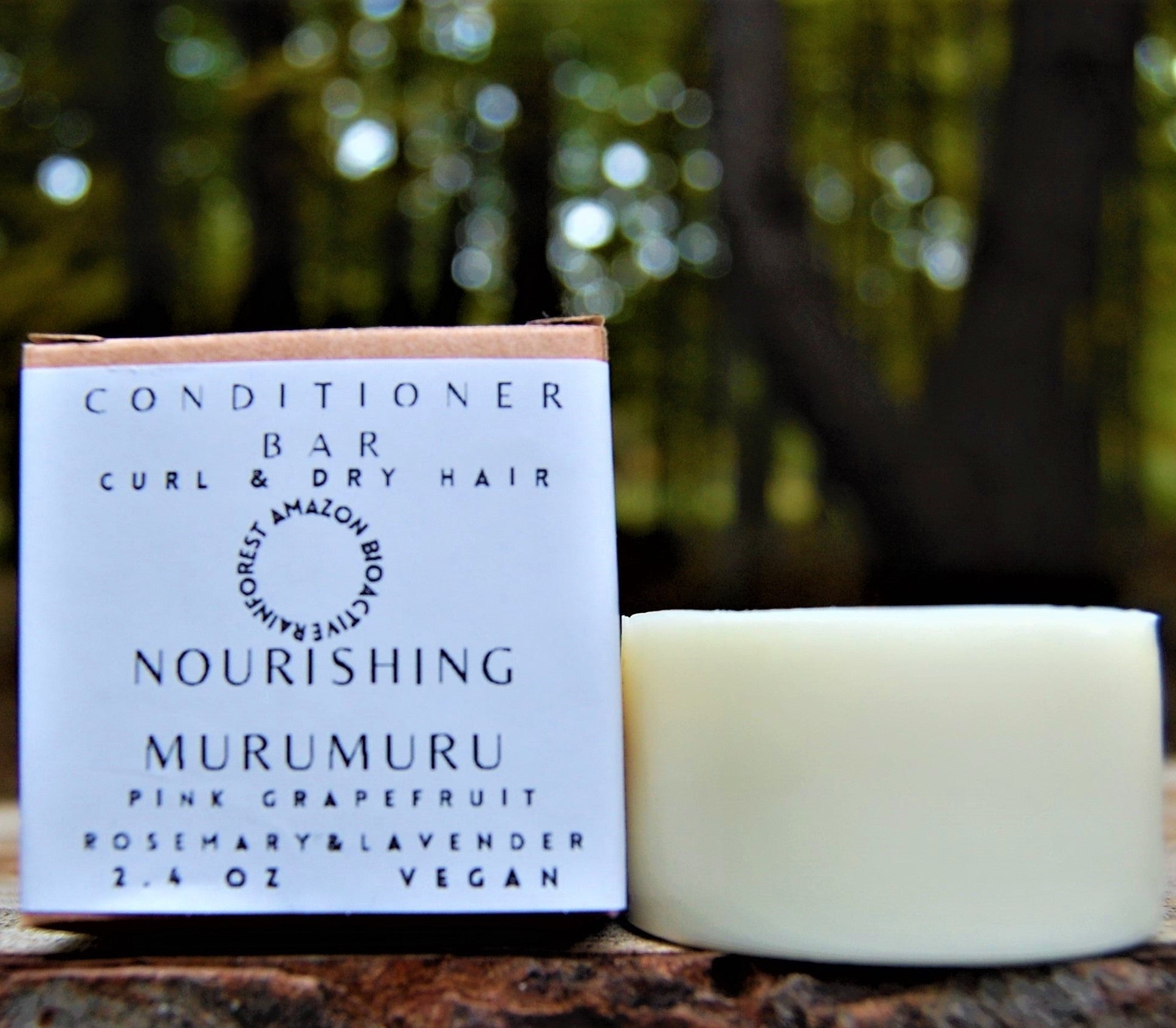 Nourishing Murumuru Conditioner bar - Curl & Dry hair - Renee Lane Company