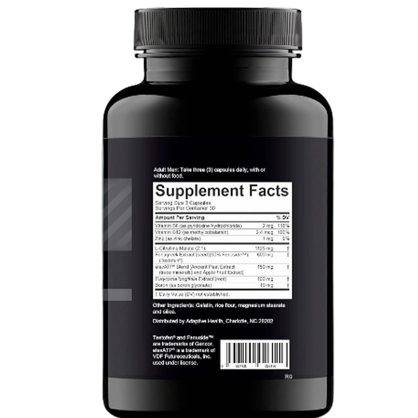 Nugenix Total-T - Free & Total Testosterone Booster - 90 Count (Three Pack) - Boosts Lean Muscle Mass &amp; Male Vitality - Renee Lane Company