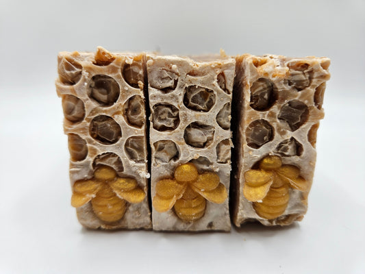 Oatmeal Milk & Honey Soap  (NON-VEGAN) - Renee Lane Company