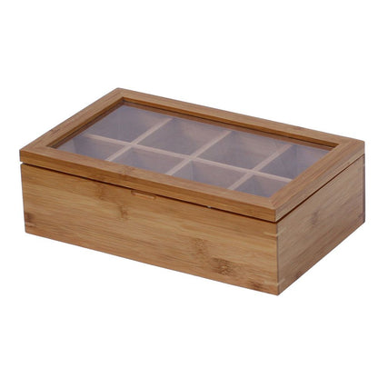 Oceanstar Bamboo Tea Box - Renee Lane Company