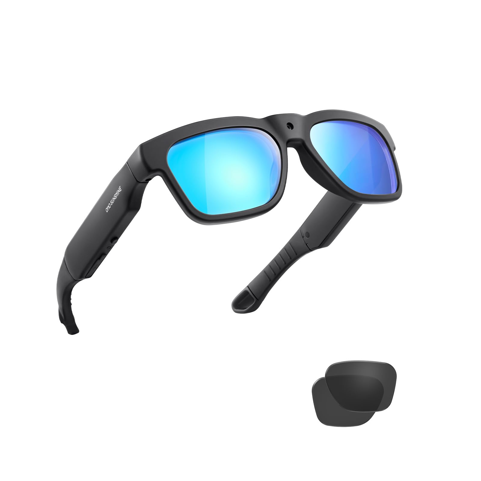 OhO sunshine 256GB WiFi Camera GlassesStreaming Video-only & Photos from Glasses to App with Ultra Full HD Camera and UV400 Sunglasses Lens for Outdoor Sport - Renee Lane Company