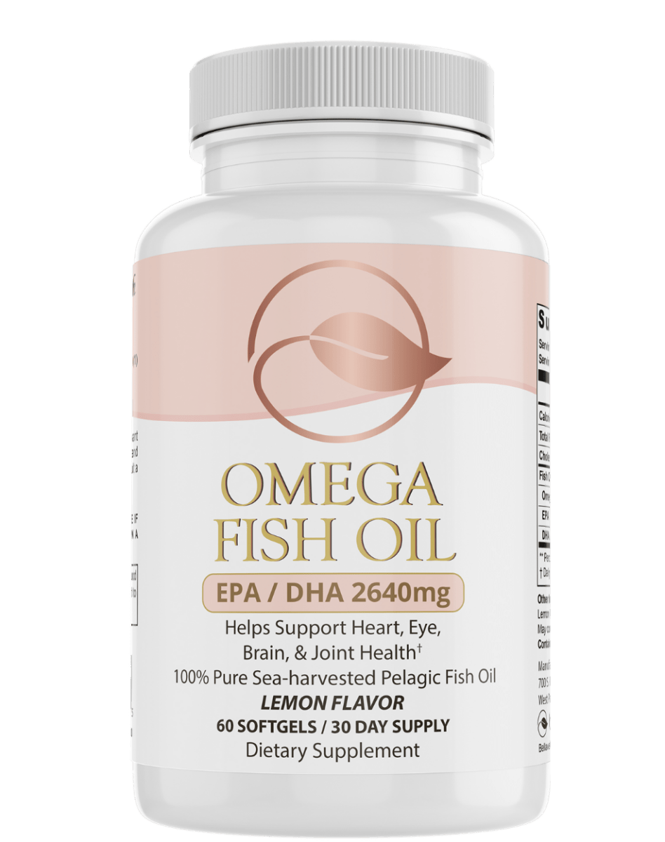 Omega Fish Oil -Omega-3 Fatty Acids by Bellawell - Renee Lane Company