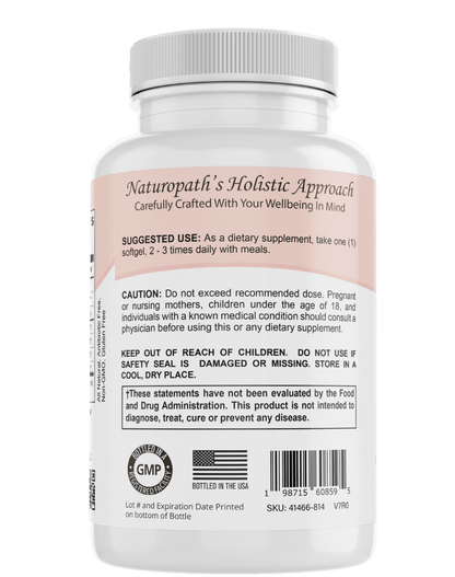 Omega Fish Oil -Omega-3 Fatty Acids by Bellawell - Renee Lane Company