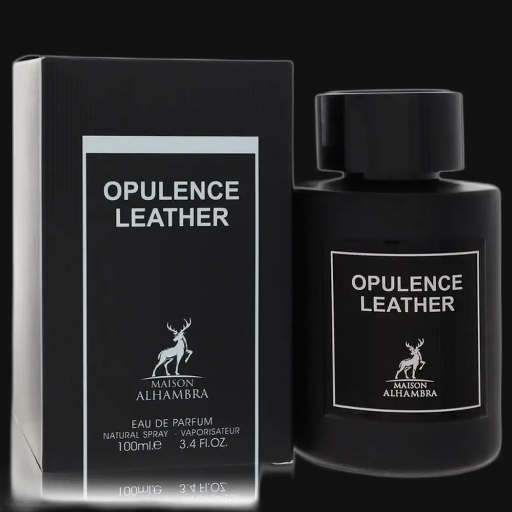 Opulence Leather By Maison Alhambra Cologne for Men - Renee Lane Company