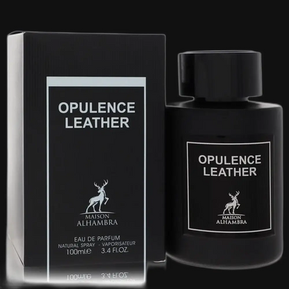 Opulence Leather By Maison Alhambra Cologne for Men - Renee Lane Company