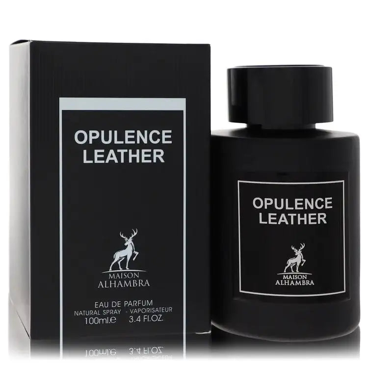 Opulence Leather By Maison Alhambra Cologne for Men - Renee Lane Company