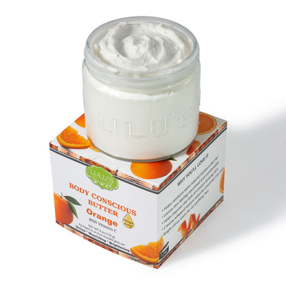 Orange Vitamin C Whipped Mango Body Butter – Non-Greasy, Radiant Skin - Renee Lane Company