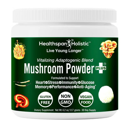 Organic Adaptogenic Mushroom Powder+ - Renee Lane Company