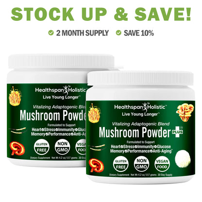 Organic Adaptogenic Mushroom Powder+ - Renee Lane Company