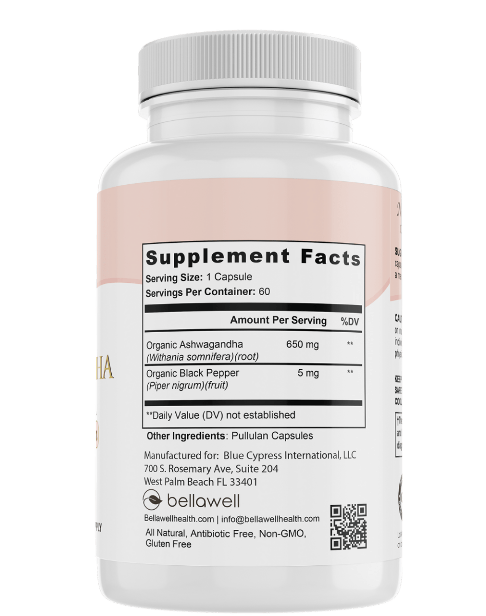Organic Ashwagandha - An Ancient Treasure by Bellawell - Renee Lane Company