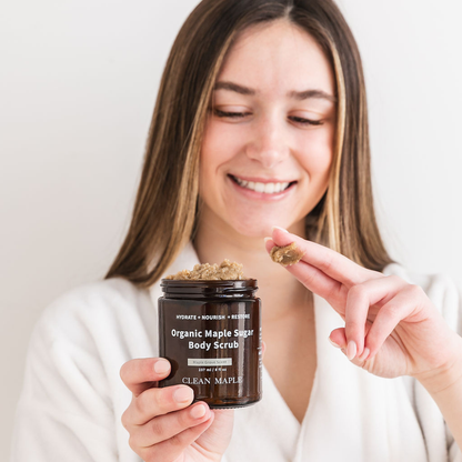 Organic Maple Sugar Body Scrub - Renee Lane Company