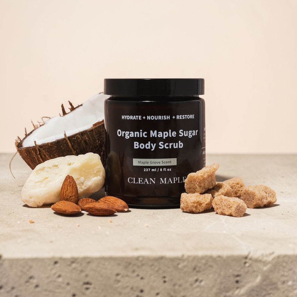 Organic Maple Sugar Body Scrub - Renee Lane Company