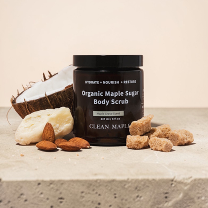 Organic Maple Sugar Body Scrub - Renee Lane Company