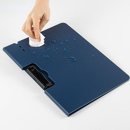 Organize Your Documents with Ease: 1pc TIANSE Clipboard Folder, A4 Size, 100 Sheet Capacity, Waterproof & Portable! - Renee Lane Company