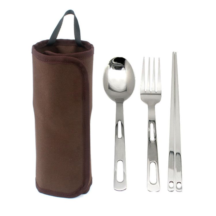 Outdoor Tableware Set Camping Barbecue Tableware Picnic Bag - Renee Lane Company