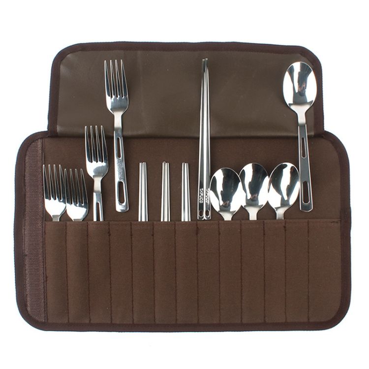 Outdoor Tableware Set Camping Barbecue Tableware Picnic Bag - Renee Lane Company