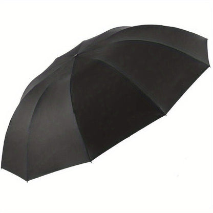 Outdoor Travel Large Folding Manual Umbrella, Rain Or Shine Dual-use Umbrella - Renee Lane Company