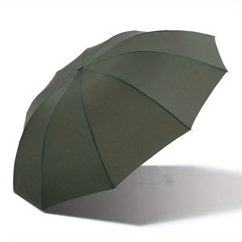 Outdoor Travel Large Folding Manual Umbrella, Rain Or Shine Dual-use Umbrella - Renee Lane Company