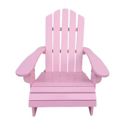 Outdoor or indoor Wood children Adirondack chair - Renee Lane Company