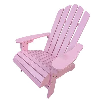 Outdoor or indoor Wood children Adirondack chair - Renee Lane Company