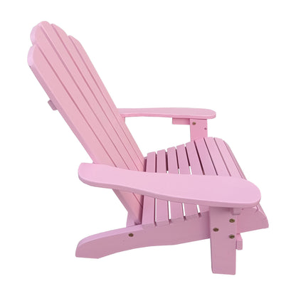 Outdoor or indoor Wood children Adirondack chair - Renee Lane Company