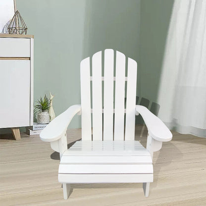 Outdoor or indoor Wood children Adirondack chair - Renee Lane Company