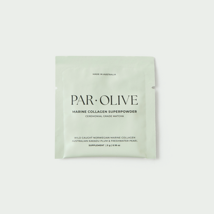 Marine Collagen Superpowder (Ceremonial Grade Matcha) Travel Set