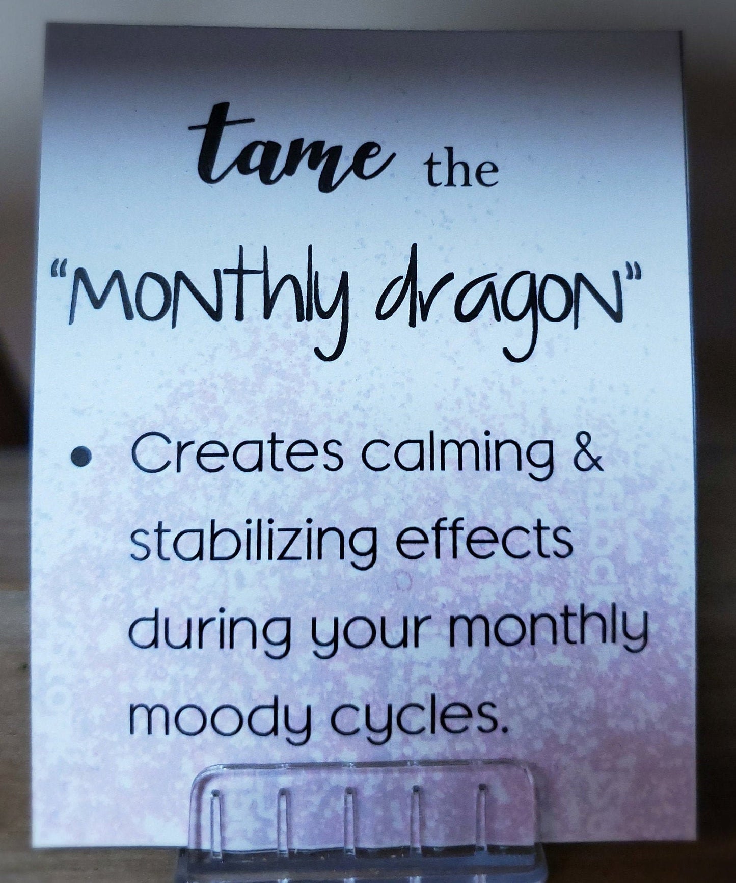 PMS | Monthly Dragon Tamer | Relieves Menstrual Cramps | Balance Hormones | Calms Moodiness and Irritability | Natural Remedy for Women - Renee Lane Company