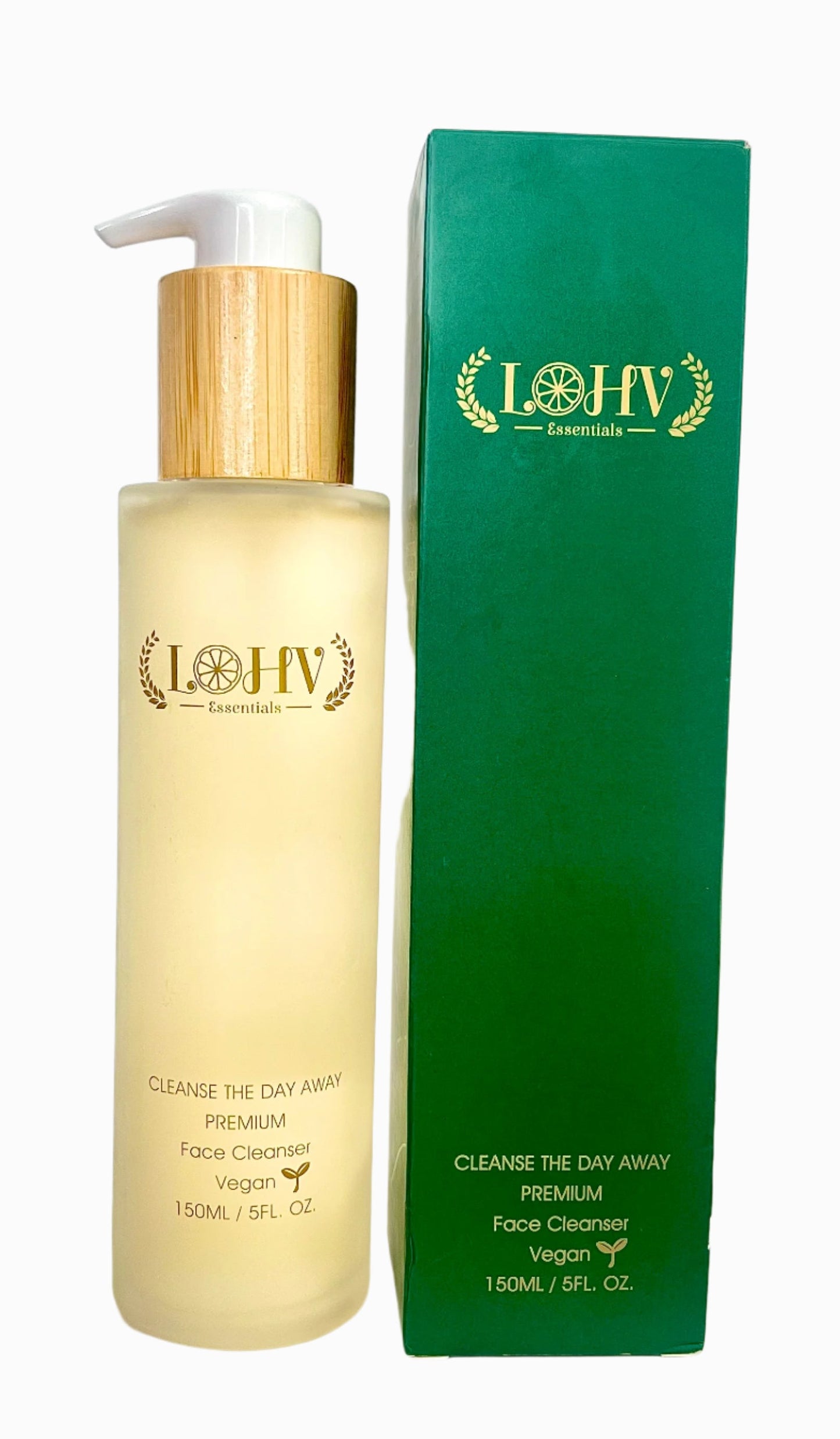 PREMIUM 100% Vegan Hydrating Facial Cleanser, Moisturizing Face Wash For All Skin Types, Hyaluronic Acid + Ginger Water + Lactic acid + Glycolic acid, Fragrance Free & Paraben Free, Non-Drying Oil Control Face Wash. - Renee Lane Company