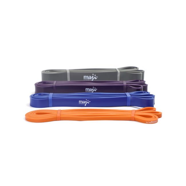 Pack Of Four Full Body Workout Super Bands - Renee Lane Company