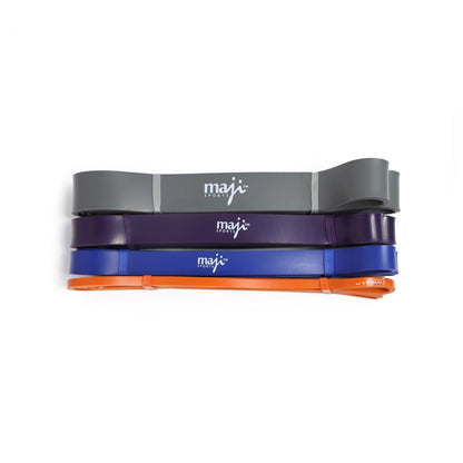 Pack Of Four Full Body Workout Super Bands - Renee Lane Company