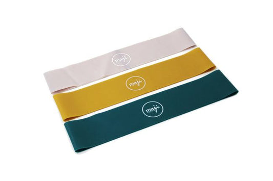 Pack of Three Loop Resistance Bands - Renee Lane Company
