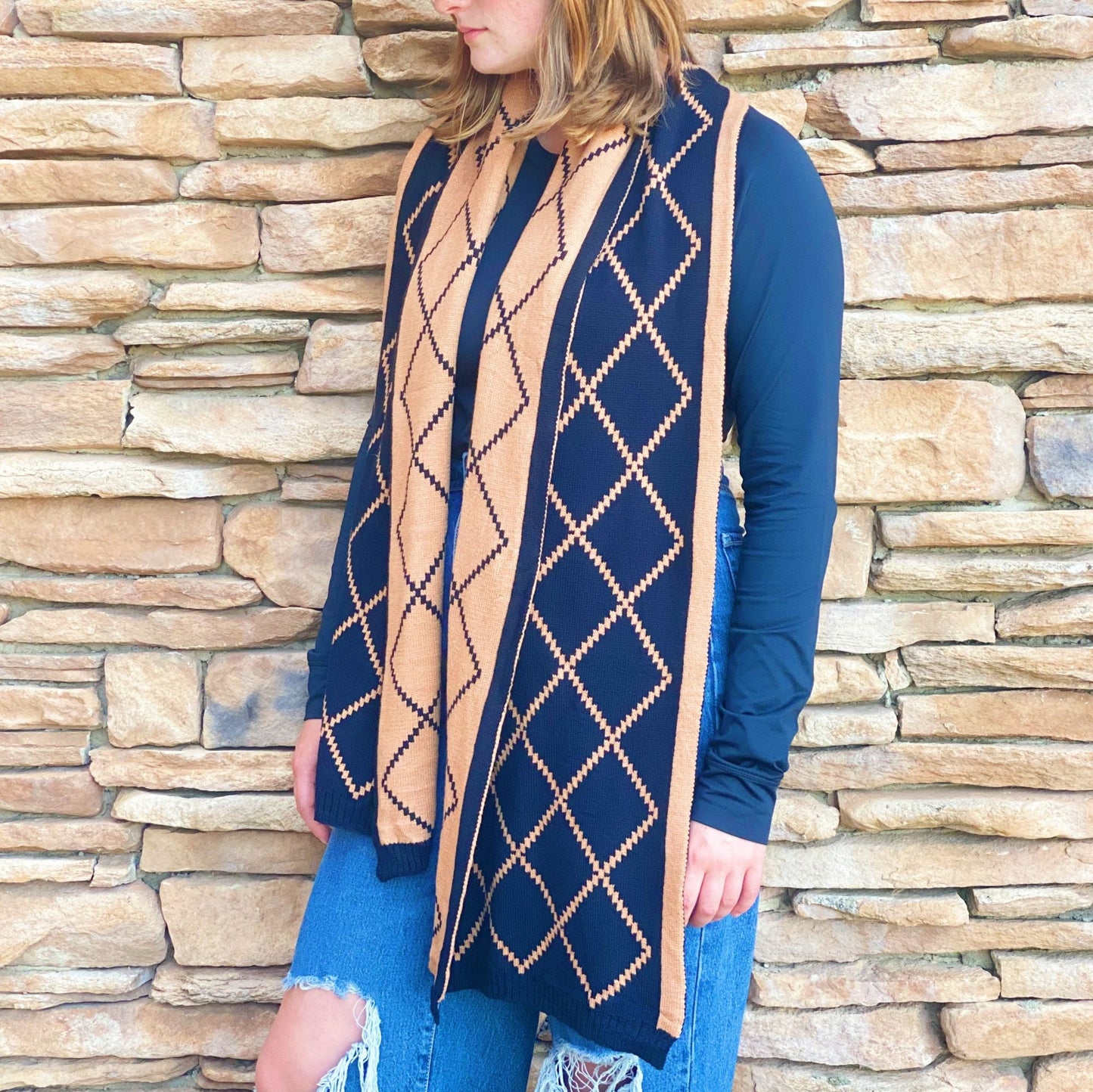 Paris Class Knit Scarf - Renee Lane Company