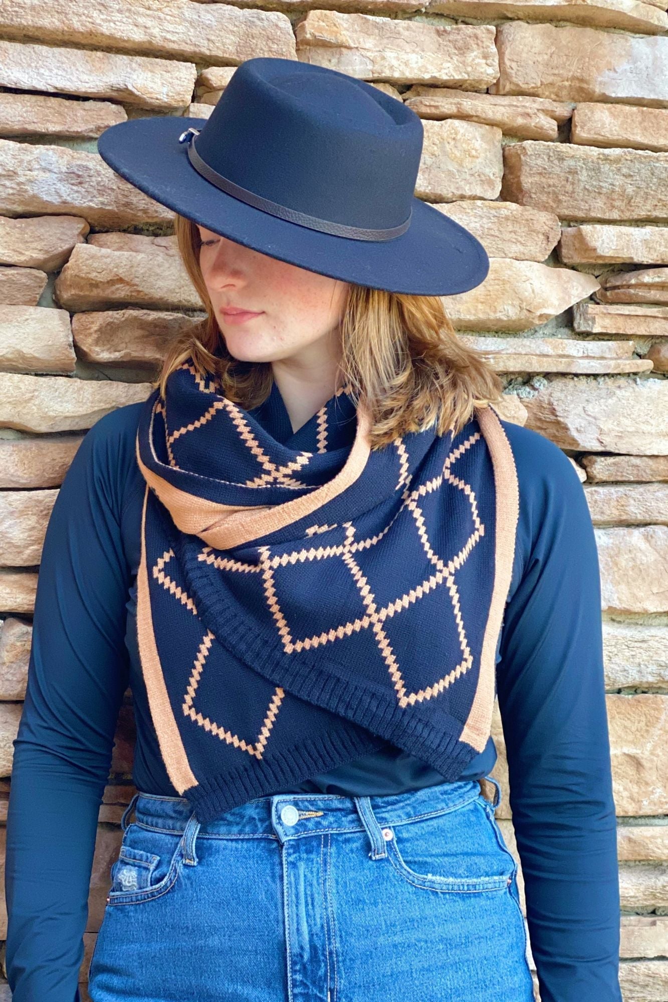 Paris Class Knit Scarf - Renee Lane Company