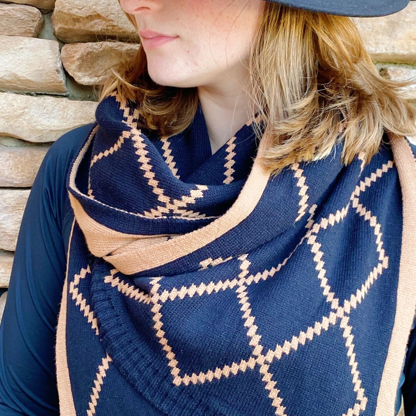 Paris Class Knit Scarf - Renee Lane Company