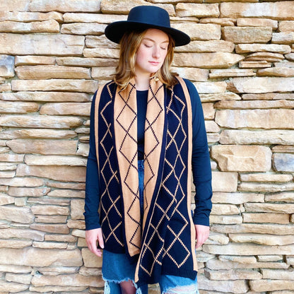 Paris Class Knit Scarf - Renee Lane Company