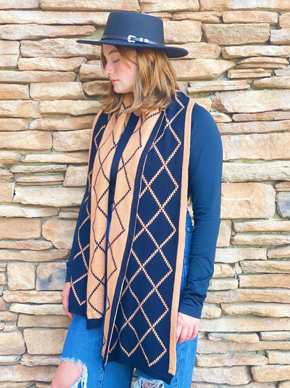 Paris Class Knit Scarf - Renee Lane Company